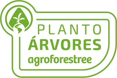 Selo Planto Árvores Agroforestree